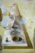 Haga click para ver la imagen ampliada apparition of the visage of aphrodite of cnide in a landscape 1981.jpg
